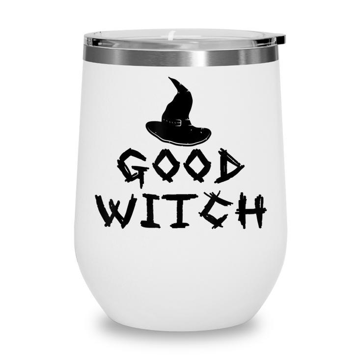 Funny Good Witch Halloween Mom Custome  Wine Tumbler