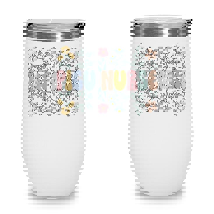 Groovy Picu Nurse Pediatric Intensive Care Unit Wine Tumbler