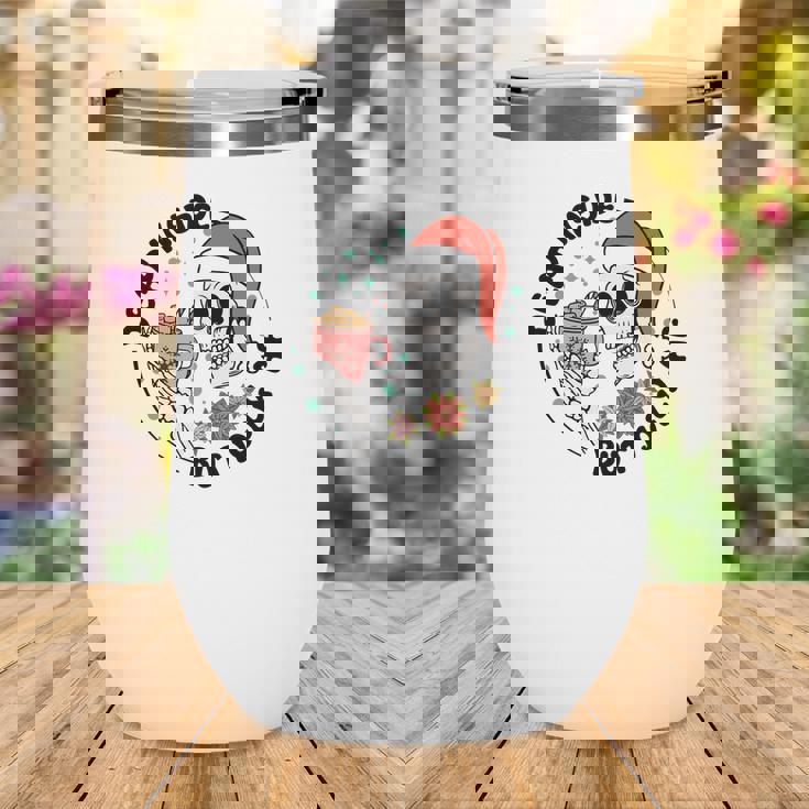 Christmas Dead Inside But Jolly Af Wine Tumbler Christmas Dead Inside But Jolly Af Wine Tumbler