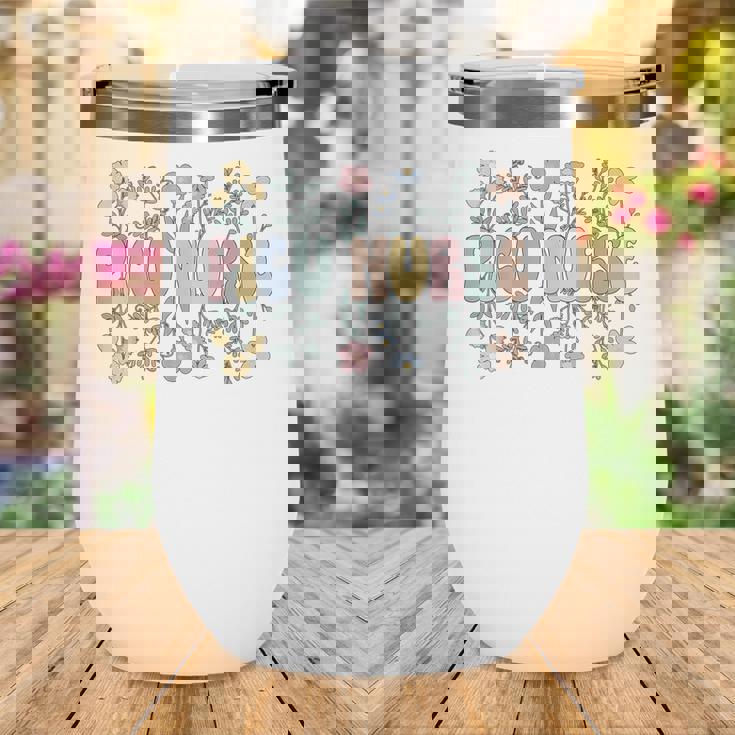 Groovy Picu Nurse Pediatric Intensive Care Unit Wine Tumbler