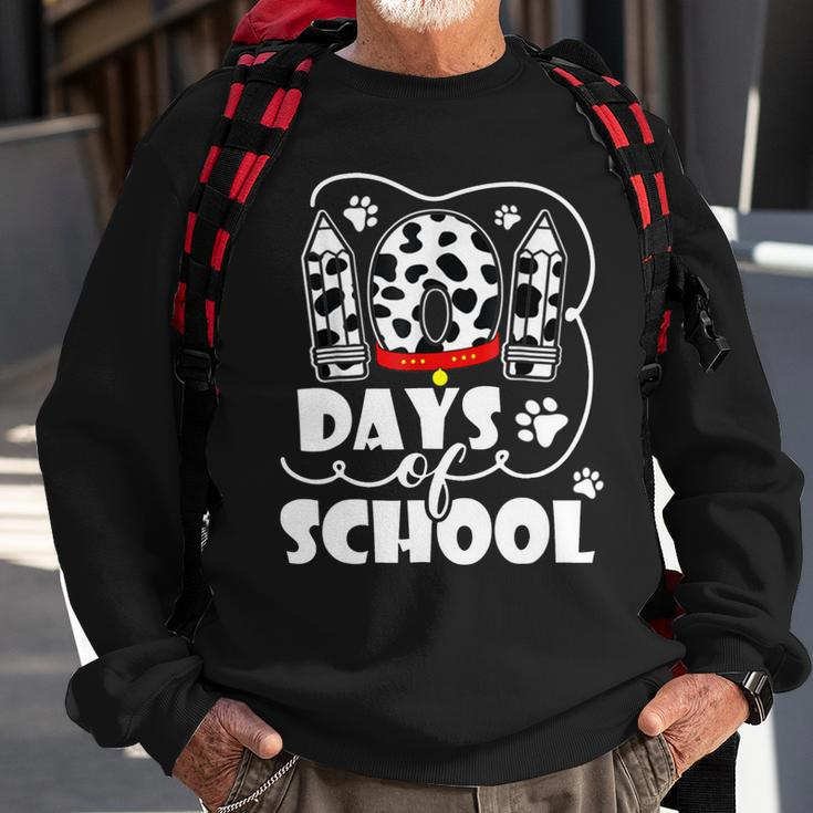 101 Days Of School Dalmatian Logo Sweatshirt Gifts for Old Men