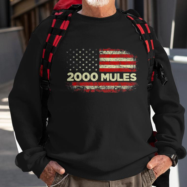 2000 Mules Pro Trump 2024 Tshirt Sweatshirt Gifts for Old Men