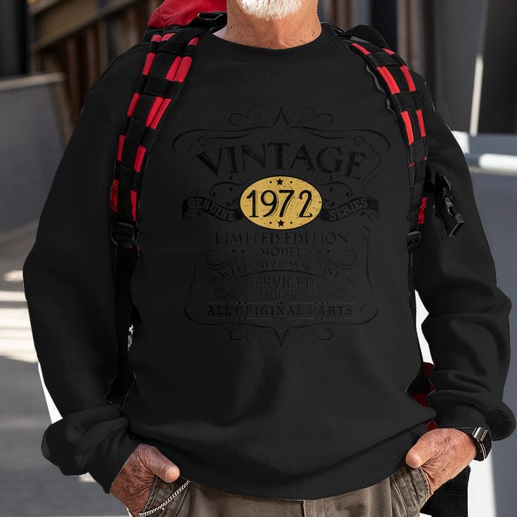 Vintage 1972 50Th Birthday Gift Men Women Original Design  Sweatshirt