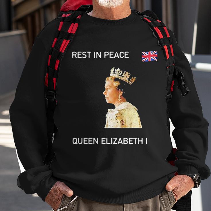 Rest In Peace Queen Elizabeth II Rip 1926-2022  Men Women Sweatshirt Graphic Print Unisex