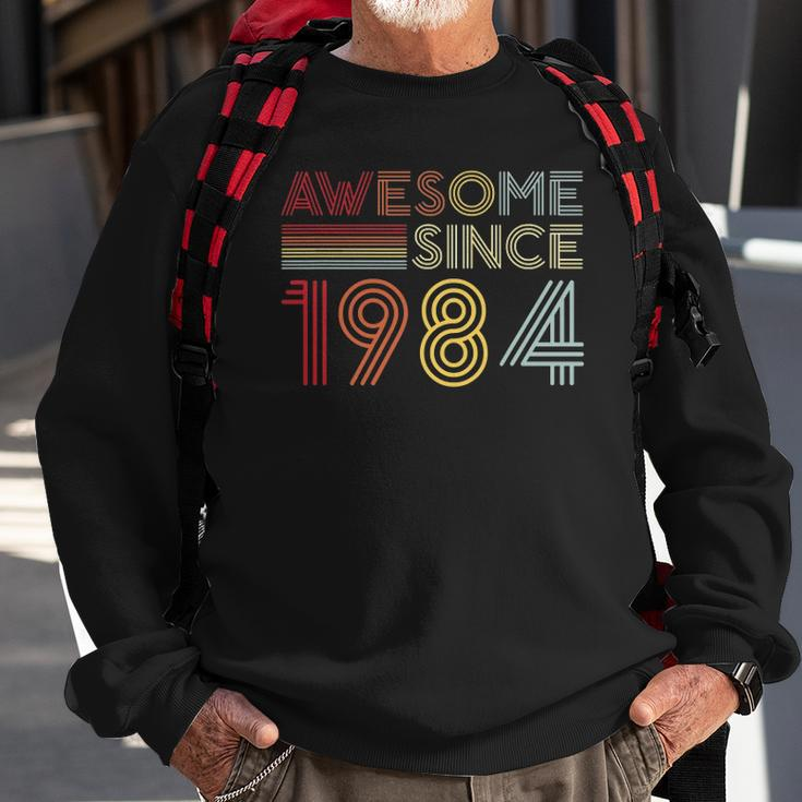 38Th Birthday 1984 Made In 1984 Awesome Since 1984 Birthday Gift Sweatshirt Gifts for Old Men