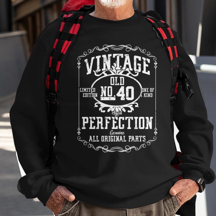 40Th Birthday Genuine All Original Parts Tshirt Sweatshirt Gifts for Old Men