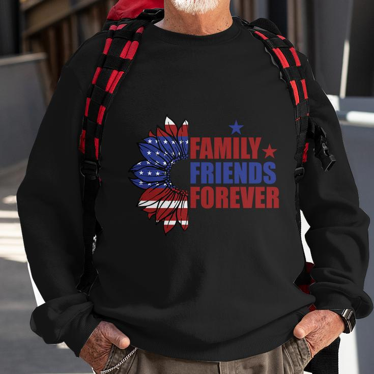 4Th Of July Family Friend Forever Proud American Sweatshirt Gifts for Old Men