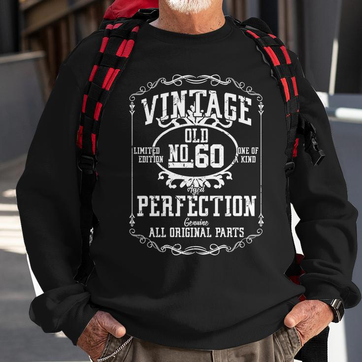 60Th Birthday Genuine All Original Parts Sweatshirt Gifts for Old Men