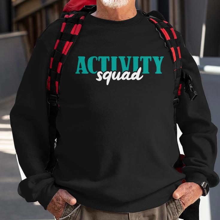 Activity Director Activity Assistant Activity Squad Cute Gift Sweatshirt Gifts for Old Men