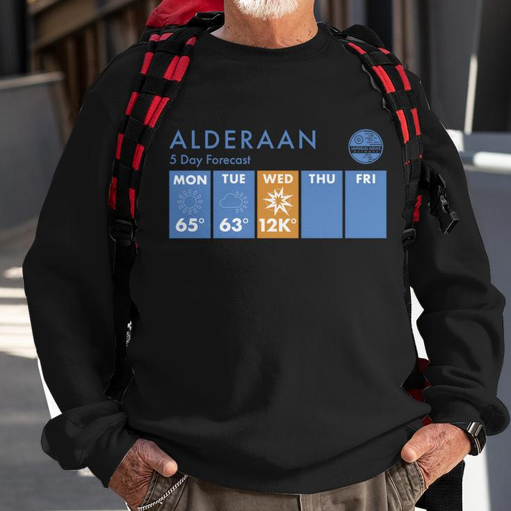 Alderaan 5 Day Forecast Tshirt Sweatshirt Gifts for Old Men