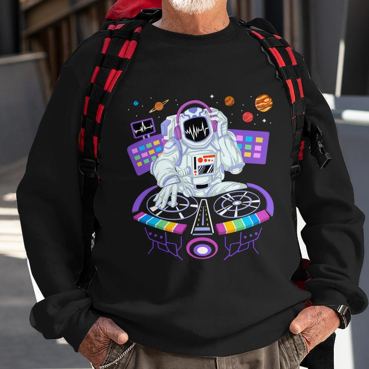 Astronaut Dj Sweatshirt Gifts for Old Men