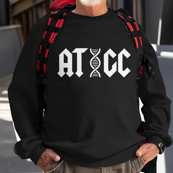 Atgc Funny Science Biology Dna Tshirt Sweatshirt Gifts for Old Men