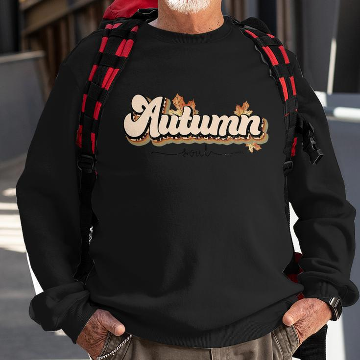 Autumn Soul Thanksgiving Quote V3 Sweatshirt Gifts for Old Men