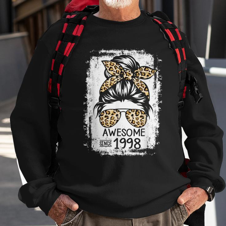 Awesome Since 1998 Vintage 1998 24Th Birthday 24 Years Old Sweatshirt Gifts for Old Men