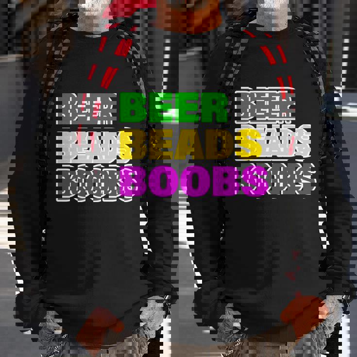 Beer Beads Boobs V2 Sweatshirt Gifts for Old Men
