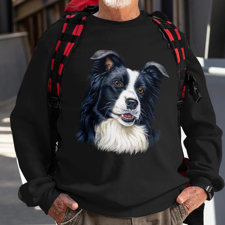 Border Collie Tshirt Sweatshirt Gifts for Old Men