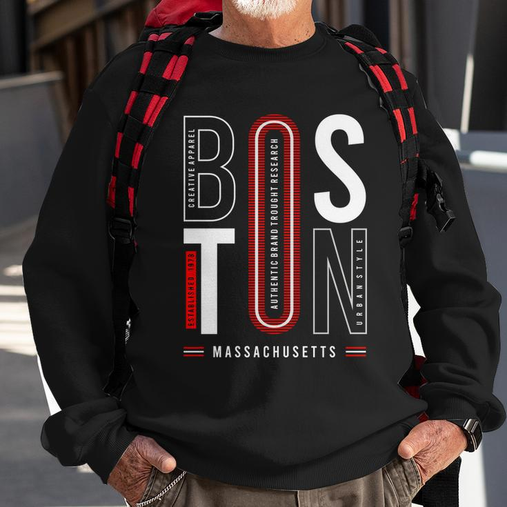 Boston V2 Sweatshirt Gifts for Old Men
