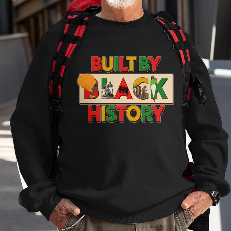 Built By Black History - Black History Month Sweatshirt Gifts for Old Men