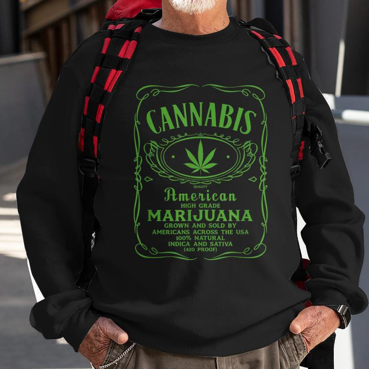 Cannabis Tshirt Sweatshirt Gifts for Old Men