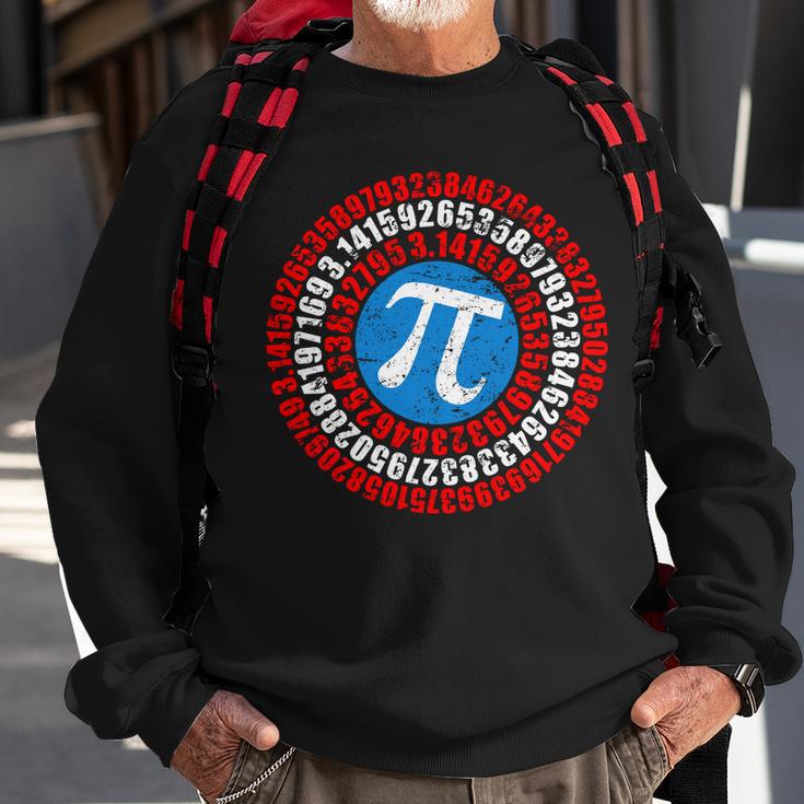 Captain Pi 314 Superhero Shield Sweatshirt Gifts for Old Men