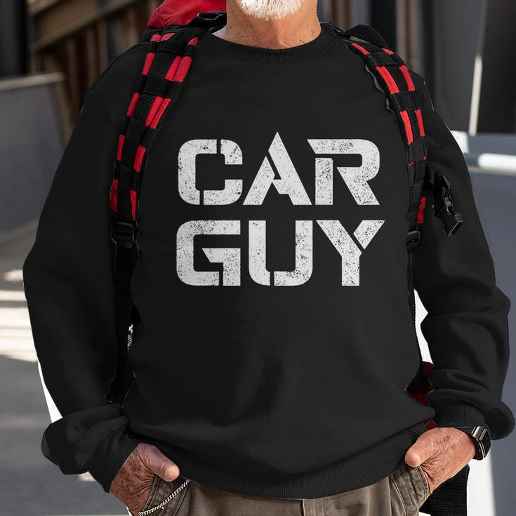 Car Guy Distressed Sweatshirt Gifts for Old Men