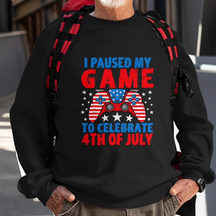 Celebrate 4Th Of July Gamer Funny Fourth Sweatshirt Gifts for Old Men