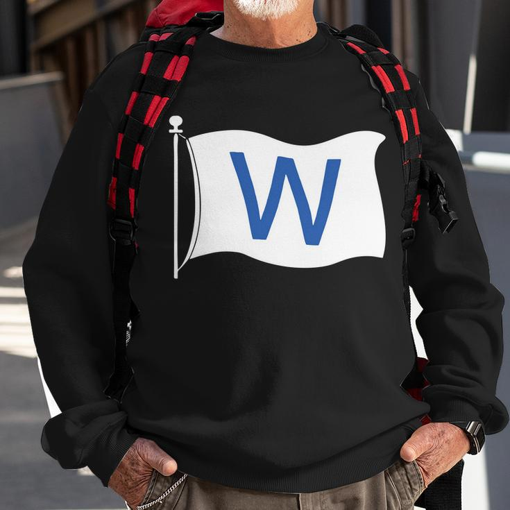 Chicago Win W Flag Baseball Tshirt Sweatshirt Gifts for Old Men