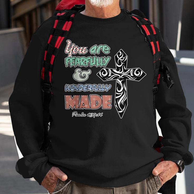 Christian & Religious S - Psalm 13414 Double Sided Sweatshirt Gifts for Old Men