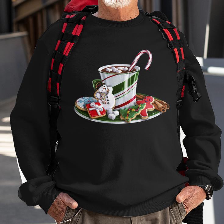 Christmas Hot Chocolate Sweatshirt Gifts for Old Men