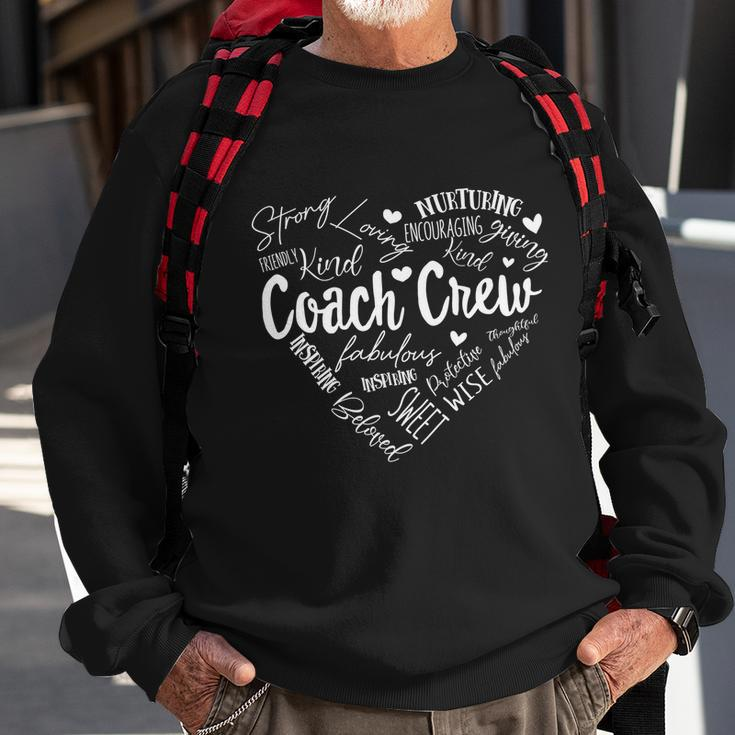 Coach Crew Instructional Coach Reading Career Literacy Pe Meaningful Gift Sweatshirt Gifts for Old Men