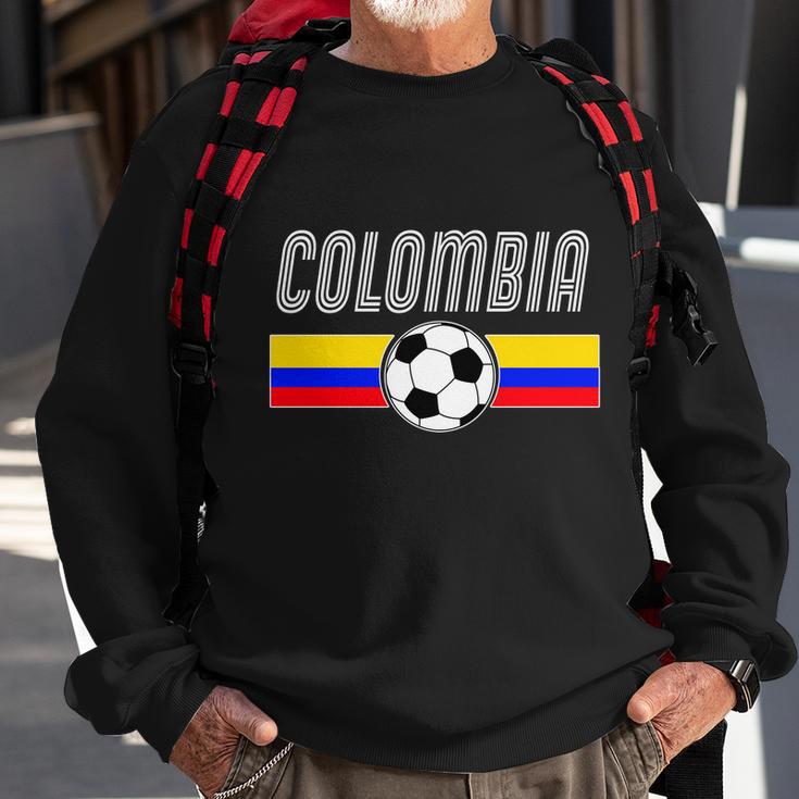 Colombia Futball Soccer Ball Logo Tshirt Sweatshirt Gifts for Old Men