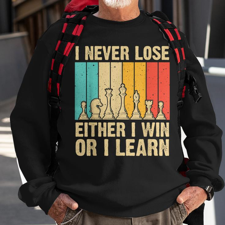 Cool Chess Lover Art For Men Women Kid Novelty Chess Player Sweatshirt Gifts for Old Men