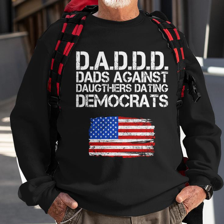 Daddd Dads Against Daughters Dating Democrats Tshirt Sweatshirt Gifts for Old Men