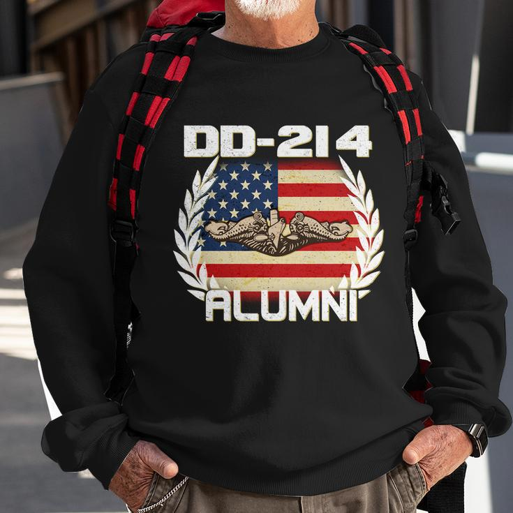 Dd-214 Alumni Us Submarine Service Tshirt Sweatshirt Gifts for Old Men