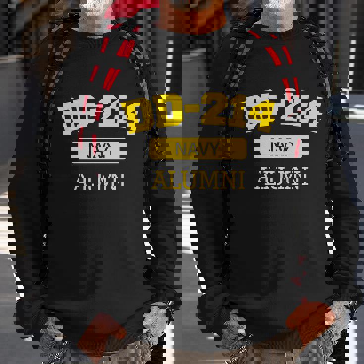 Dd-214 Navy Alumni Sweatshirt Gifts for Old Men