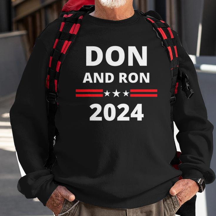 Don And Ron 2024 &8211 Make America Florida Republican Election Sweatshirt Gifts for Old Men