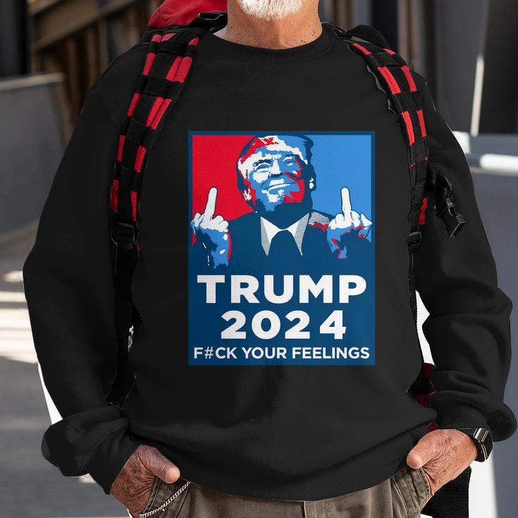 Donald Trump Fuck Your Feelings Tshirt Sweatshirt Gifts for Old Men