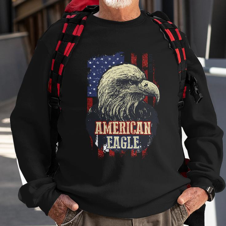 Eagle Mullet 4Th Of July Merica Patriotic American Flag Usa Cool Gift Sweatshirt Gifts for Old Men