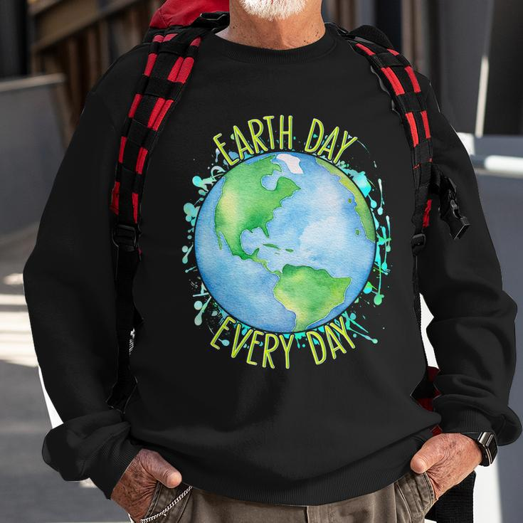 Earth Day Every Day V2 Sweatshirt Gifts for Old Men