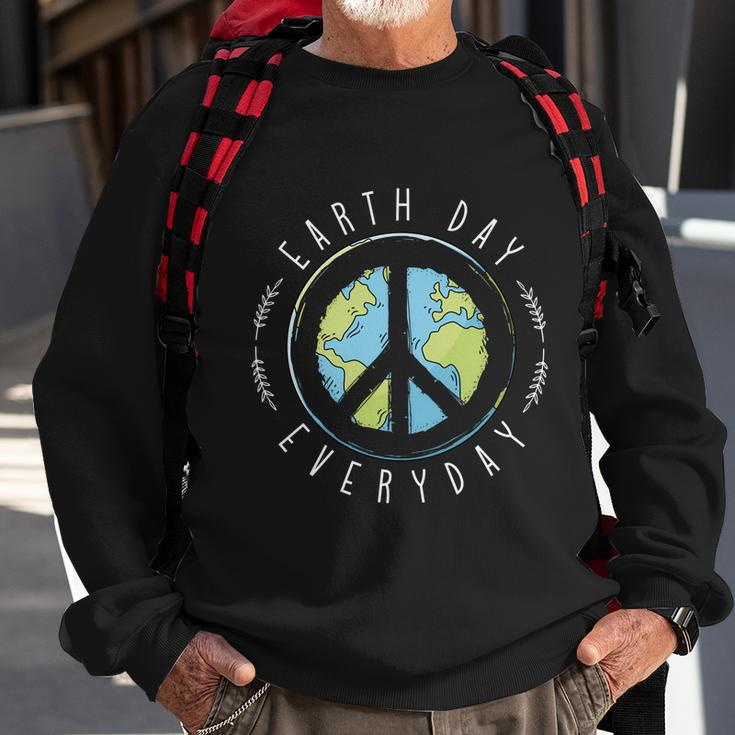Earth Day Everyday Earth Day V2 Sweatshirt Gifts for Old Men