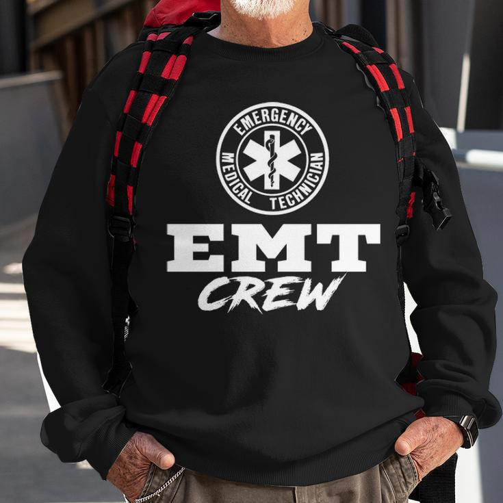 Emt Crew Sweatshirt Gifts for Old Men