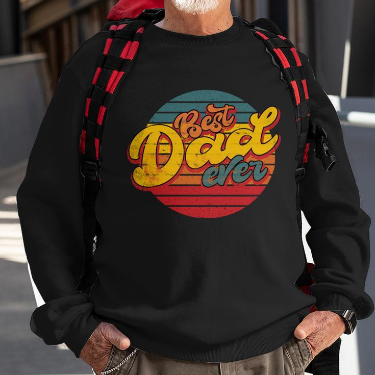 Fathers Day Best Fathers Day Design Ever Graphic Design Printed Casual Daily Basic Sweatshirt Gifts for Old Men