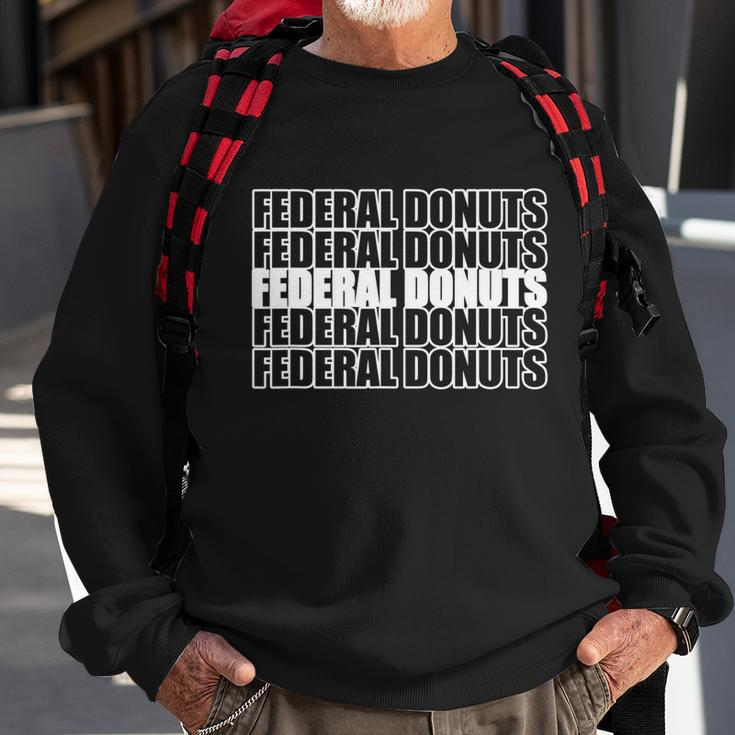 Federal Donuts Repeat Design Donuts Federal Donuts Tee Sweatshirt Gifts for Old Men