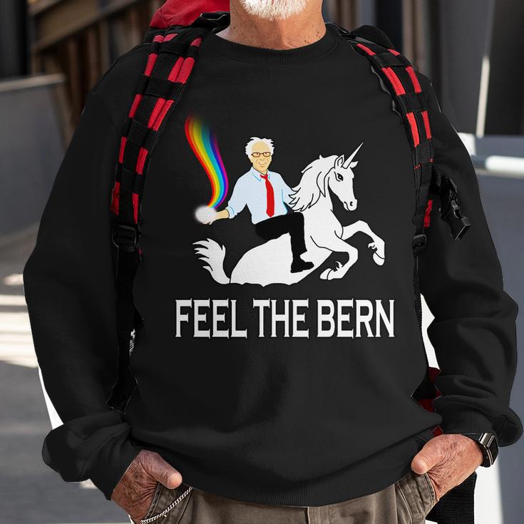 Feel The Magical Bern - Bernie Sanders Sweatshirt Gifts for Old Men