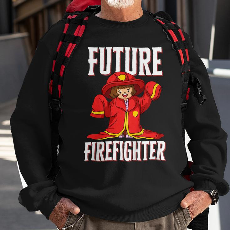 Firefighter Future Firefighter For Young Girls Sweatshirt Gifts for Old Men