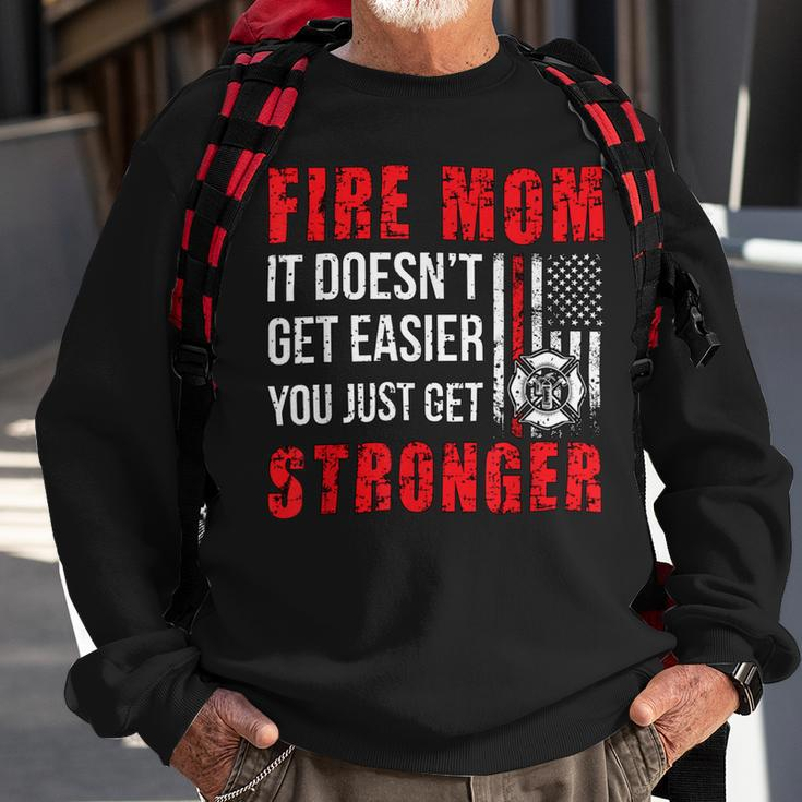 Firefighter Proud Firefighter Mom Fire Mom Of A Fireman Mother Sweatshirt Gifts for Old Men