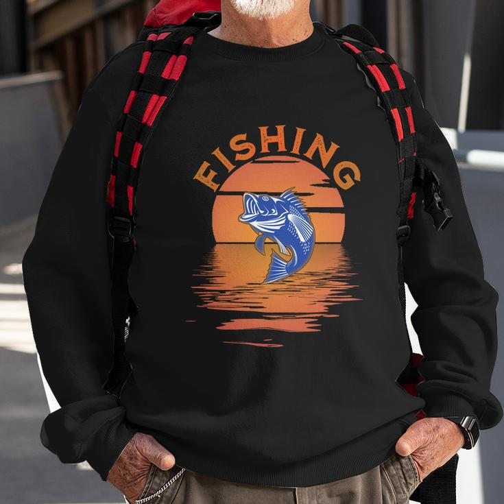 Fishing Not Catching Funny Fishing Gifts For Fishing Lovers Sweatshirt Gifts for Old Men