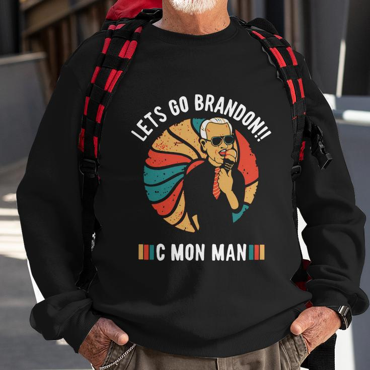 Fjb Lets Go Brandon Fjb Chant Parody Racing Fans Fjb Funny Biden Lets Go Brandon Tshirt Sweatshirt Gifts for Old Men
