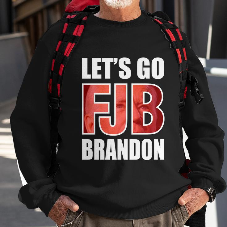 Fjb Lets Go Brandon V2 Sweatshirt Gifts for Old Men