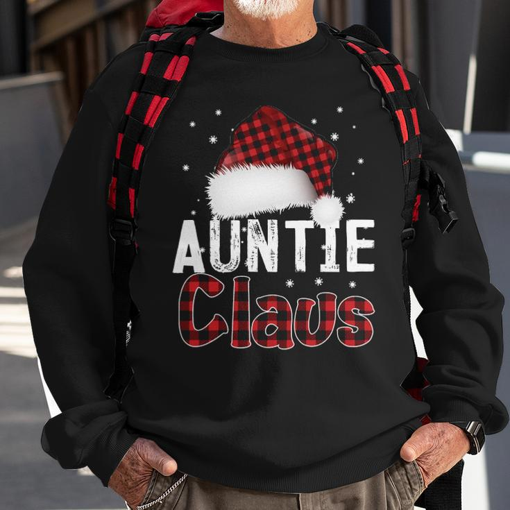Fun Santa Hat Christmas Costume Family Matching Auntie Claus Sweatshirt Gifts for Old Men